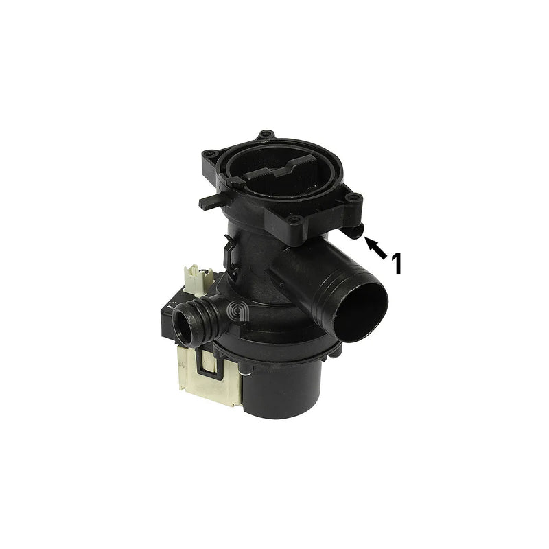 WHIRLPOOL, BAUKNECHT, INDESIT, MAYTAG, IGNIS, LADEN, PRIVILEG, V-ZUG, MIOSTAR - Bomba de drenagem para máquina de lavar - 480111101394