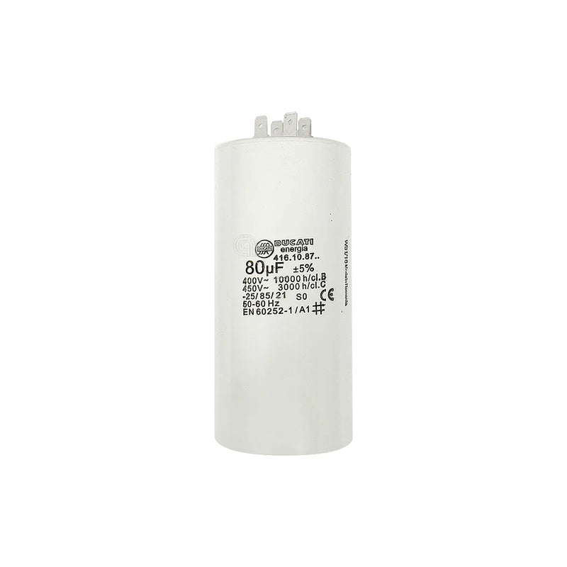UNIVERSAL - Condensador de Arranque para Motor de Máquina de Lavar 80µF - AST-00230423