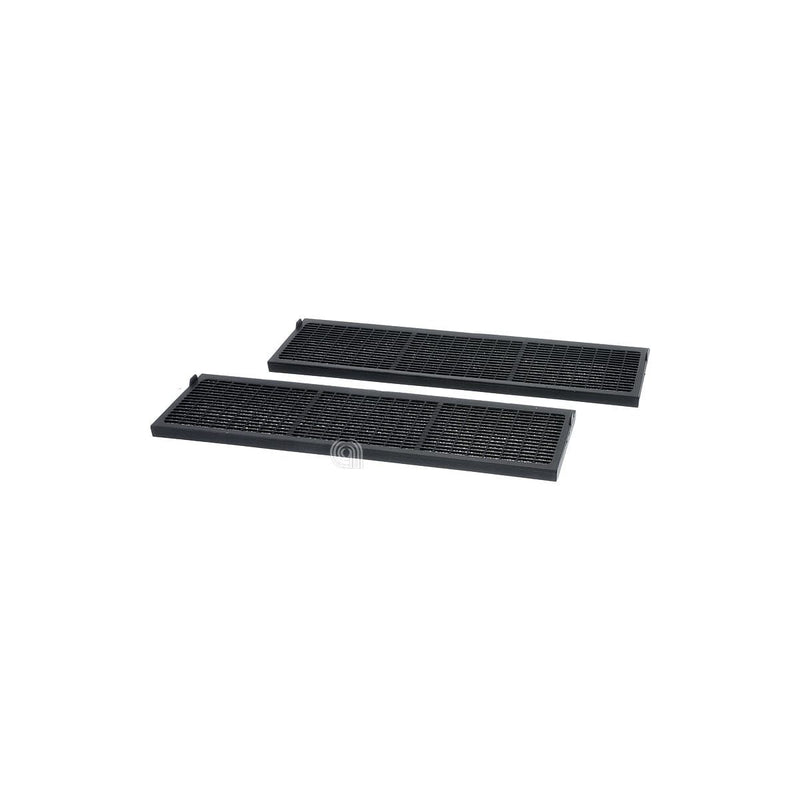 Conjunto de 2 filtros de carvão retangulares para exaustor Bosch 11043267