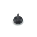 manípulo tipo Rex preto diâmetro 6mm compatível Ricambi Cucina M4455