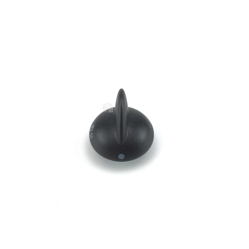 manípulo tipo Rex preto diâmetro 6mm compatível Ricambi Cucina M4455