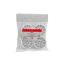 Kit 4 pés anti-vibração para máquina de lavar Mondo Whirlpool Electrolux