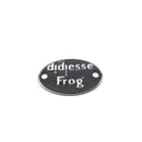 placa com logótipo original cafeteira Didiesse Frog FR013