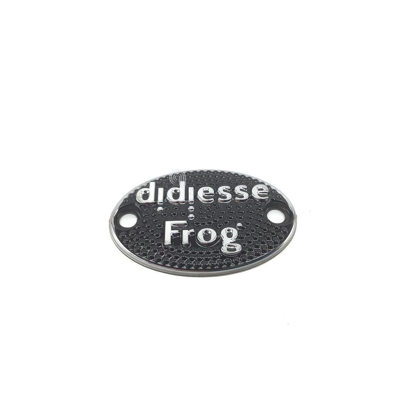 placa com logótipo original cafeteira Didiesse Frog FR013