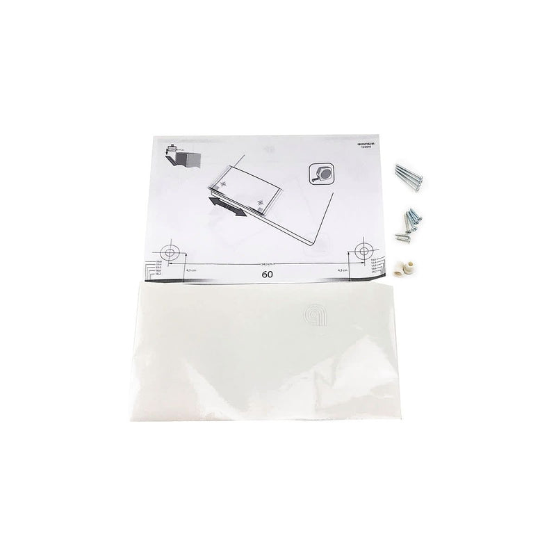 Kit de instalação para máquina de lavar loiça Whirlpool Indesit 45cm 60cm original