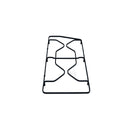 RICAMBI CUCINA - Grelha esmaltada para placa de cozinha - P2564