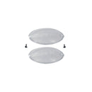 conjunto de 2 plafons campânula exaustora faber código 1330058595