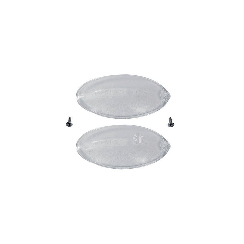 conjunto de 2 plafons campânula exaustora faber código 1330058595