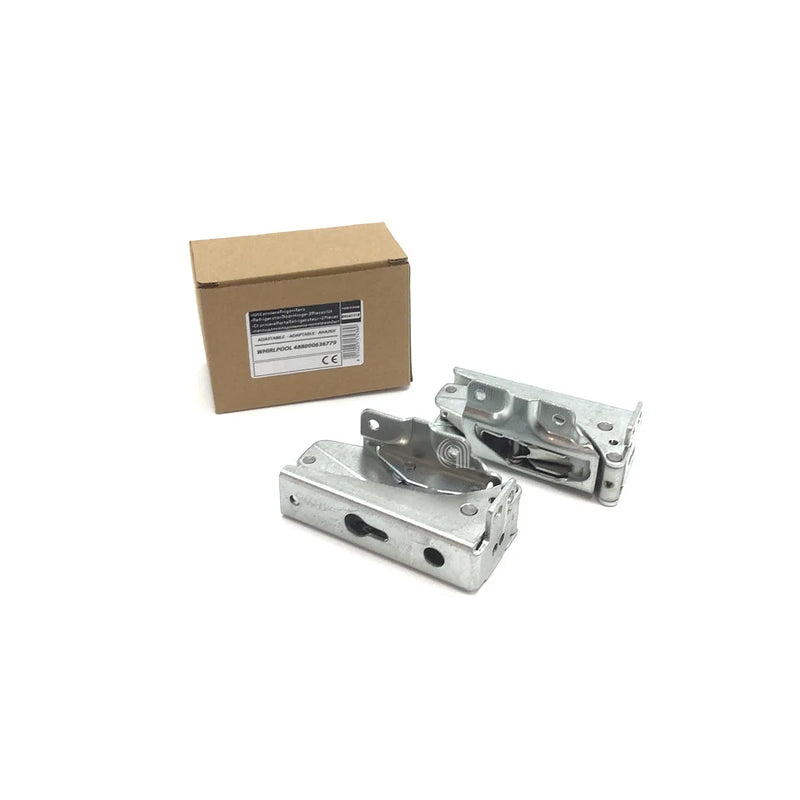 INDESIT KITCHENAID WHIRLPOOL - Conjunto de Dobradiças para Frigorífico - C00636779