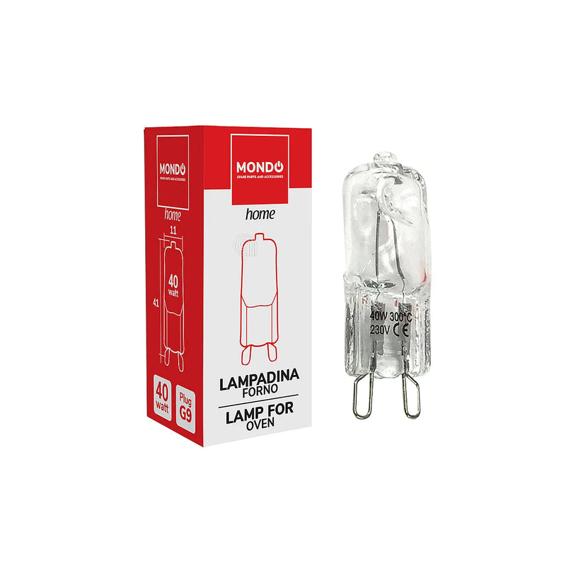 MONDO - Lâmpada para Forno - G9 40W 300° 230V