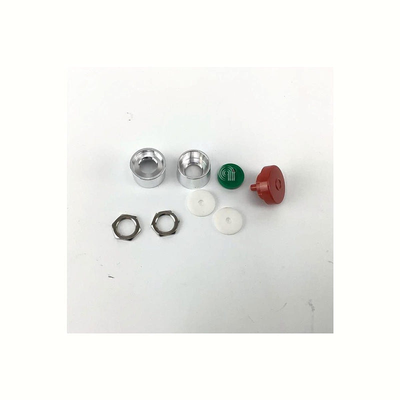 Conjunto de botão de comutação vermelho e verde para Kenwood e De Longhi