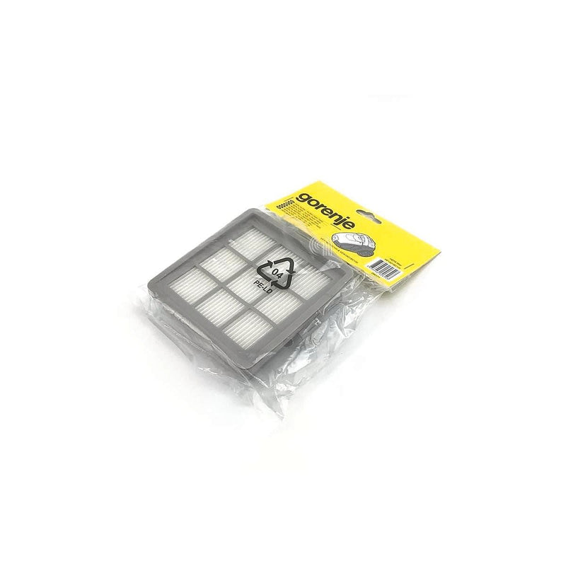 Filtro HEPA retangular original Gorenje para aspirador 286171