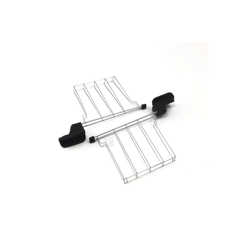 kit 2 pinças negras para torradeira DeLonghi AT6236002910