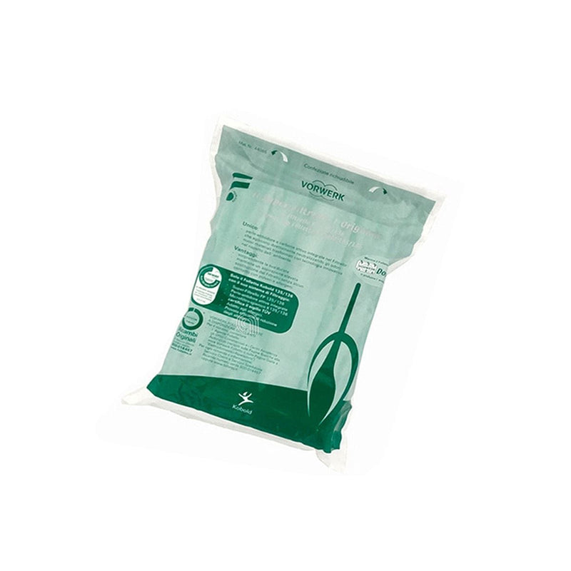 Conjunto de 6 sacos originais para aspirador Vorwerk VK135 VK136 45030