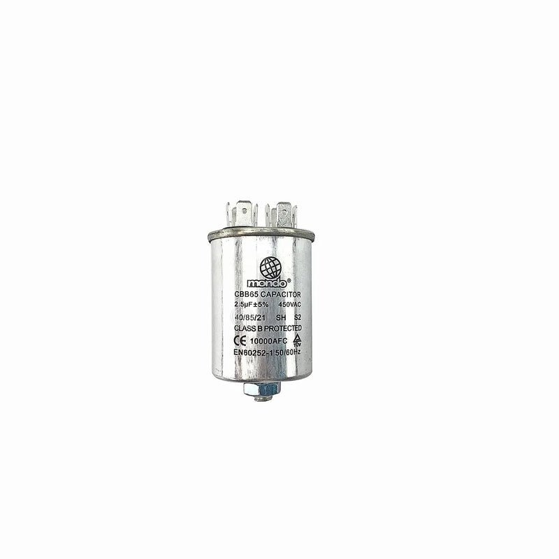 MONDO - Condensador metálico de arranque para máquina de lavar - AST-00230503