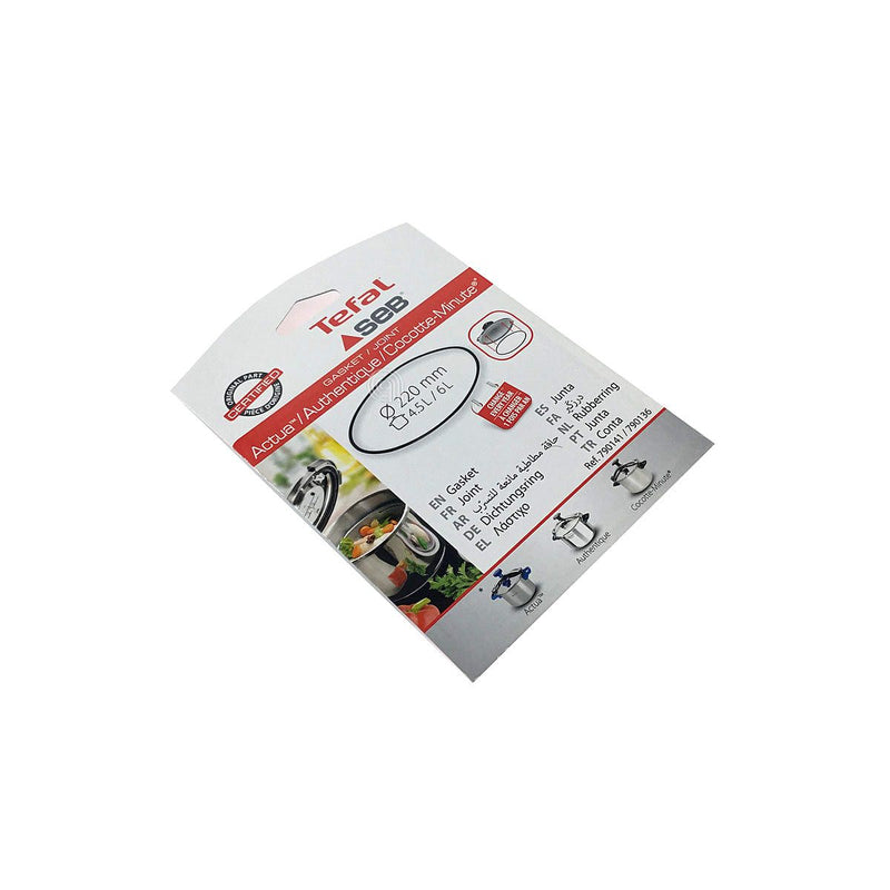 guarnição de silicone para panela de pressão Tefal 4,5-6 litros