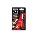 Cola em gel forte 3gr para recargas múltiplas universal