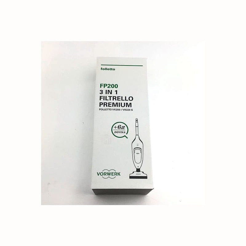 saco filtro premium x6 com aroma Vorwerk Folletto VK200 VK220S
