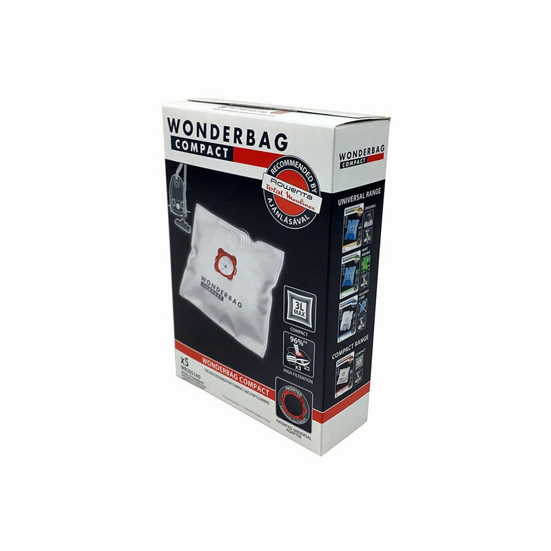 Conjunto de 5 sacos para aspirador original Rowenta WB305140
