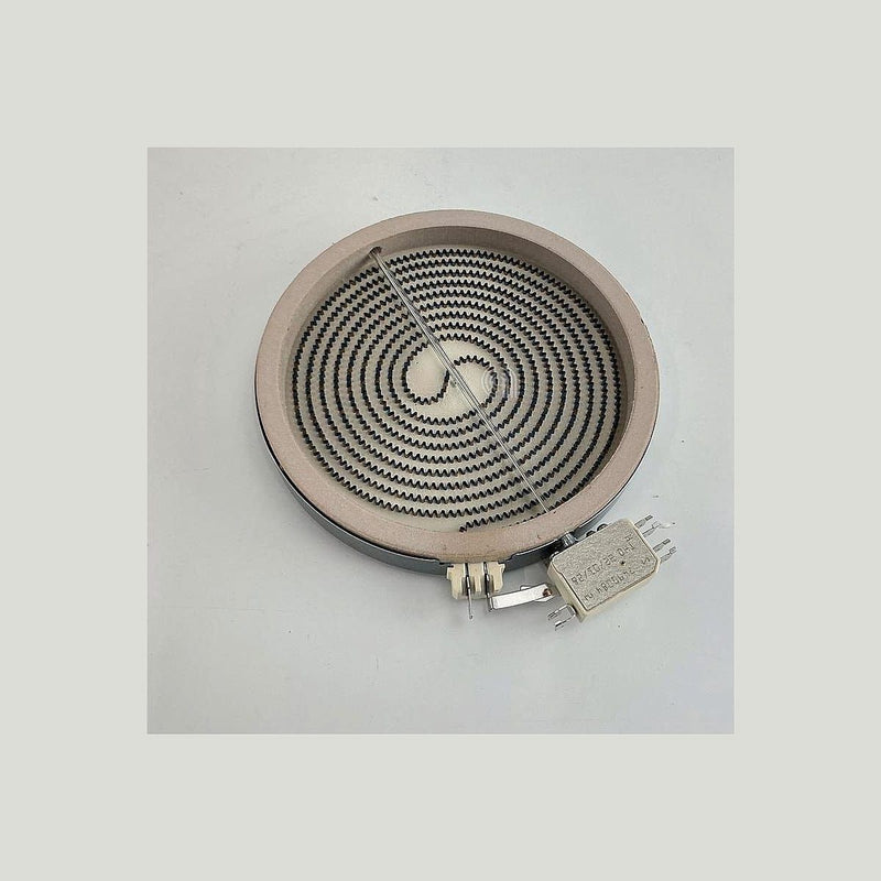 Placa radiante 1800W 230V compatível com Whirlpool e Indesit