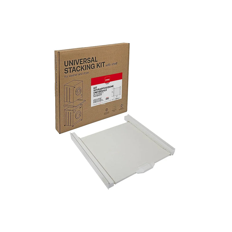 Kit de sobreposição para máquina de secar Mondo com prateleira amovível 60x60 cm