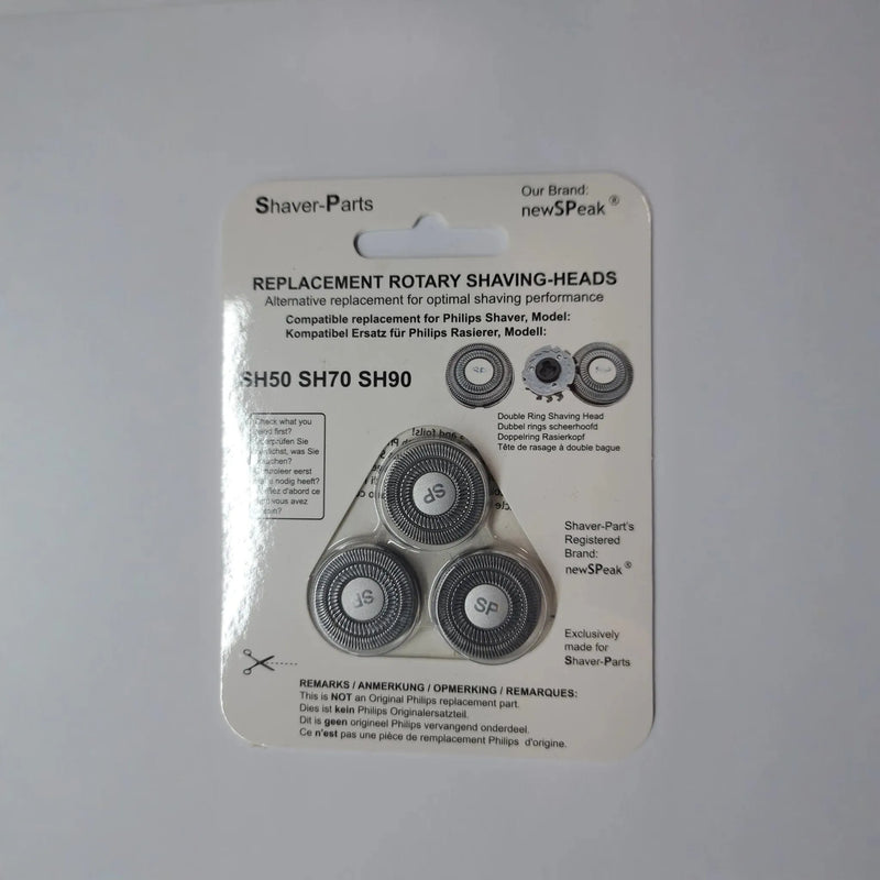 Lâminas de barbear Philips RQ10 e RQ12 SH70/70