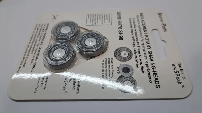 Lâminas de barbear Philips RQ10 e RQ12 SH70/70