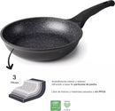 LACOR Sartén Eco-Piedra Aluminio Fundido