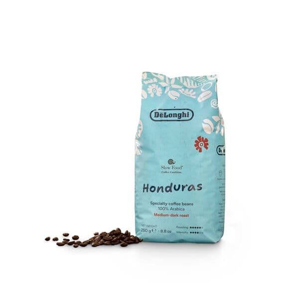 DeLonghi Café em grão de especialidade Honduras, 100% Arábica torra média/escura, 250 g AS00006166 DLSC620