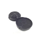 Filtro de carvão circular tipo 47 F00479 para exaustor Elica