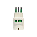 conjunto de 10 adaptadores de ficha 2p+t 10A e 16A mondo