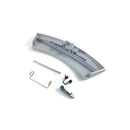 Conjunto manilha porta original máquina de lavar Electrolux 4055186482 prata