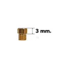 MONDO - Conjunto de 5 Injetores de Gás GPL para Placa de Cozinha - AST-00537505