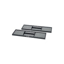 Conjunto de 2 filtros de carvão retangulares para exaustor Bosch 11043267