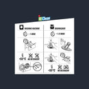 sachets sanitizantes 3un para máquina de lavar e máquina de lavar loiça Mondo 55401338