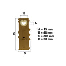 CONJUNTO DE 6 SACOS DE PAPEL VK130 VK131 ASPIRADOR VORWERK FOLLETTO