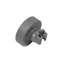 roda da cesta inferior da máquina de lavar loiça Smeg cinzenta original 767410115