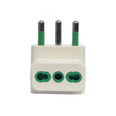 GBC - ADAPTADOR TRIPLO Y FICHA ITALIANA 10A - AST-55301166