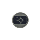 Manípulo de forno inox para Whirlpool e Indesit C00284958 482000031644