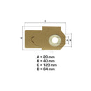 ELECTROLUX, KARCHER-SEBO, KARCHER - Sacos para aspirador - AST-KAR102