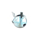 Disco manípulo cromado ABS natural para De Longhi 5311812331