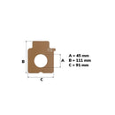 PANASONIC - Sacos para aspirador - C-11/C-15C