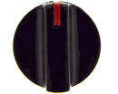 BALAY comando de fogão preto eixo curto Ø6mm