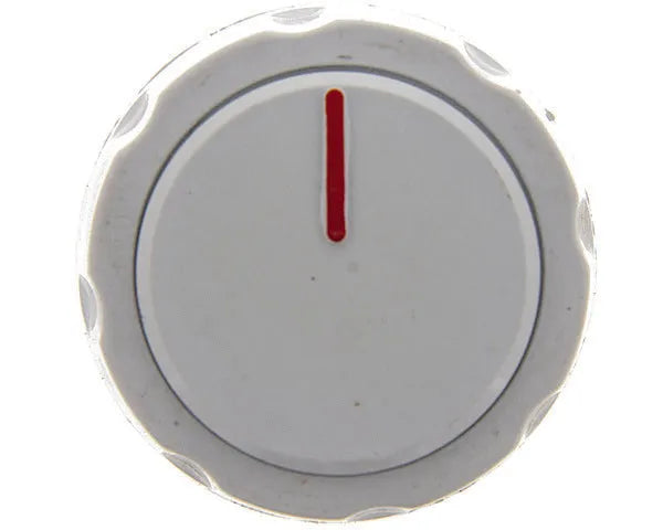 Comando de cozinha padrão branco com eixo curto de 6 mm