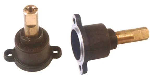 Cabeça de torneira de gás para fogão eixo 10 mm.