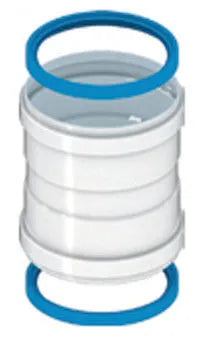 Manguito de união para tubos Ø 127 mm