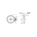 WHIRLPOOL, BOSCH, BALAY, EGO, INDESIT, SIEMENS - Placa radiante vitrocerâmica 1200W - 00204201