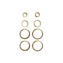 LOFRA - Conjunto de queimadores e difusores de chama para placa de cozinha - AST-55605032