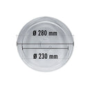 Prato para micro-ondas whirlpool diâmetro 280 mm peça de substituição original