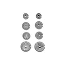 ARISTON, WHIRLPOOL, FRANKE - Conjunto de queimadores e pratos para placa de cozinha - AST-55605047